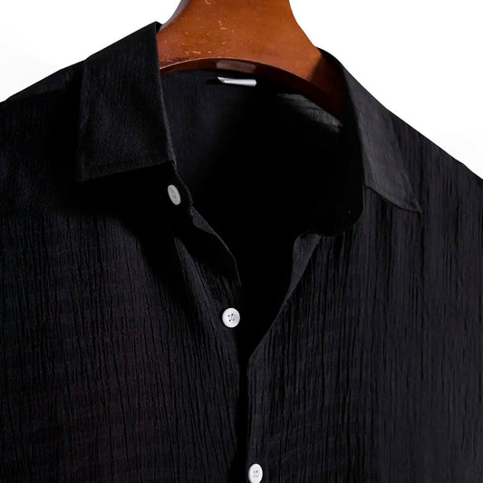 Camisa Básica de Manga Corta Polinesia