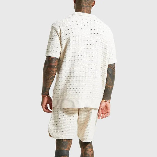 Camisa Masculina de Tricô Elegante