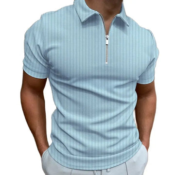 Camisa Polo con Cierre de Cremallera - Francia