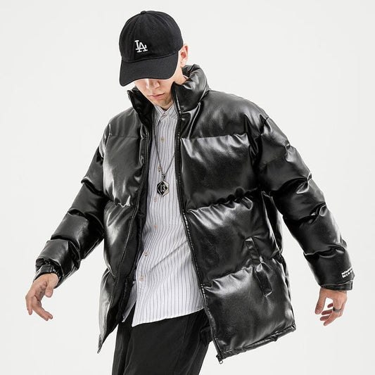Chaqueta Puffer Masculina - Invierno Resistente