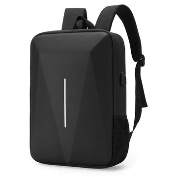 Minimal Executive Backpack - 15" Laptop, Waterproof, USB Port, and TSA Lock