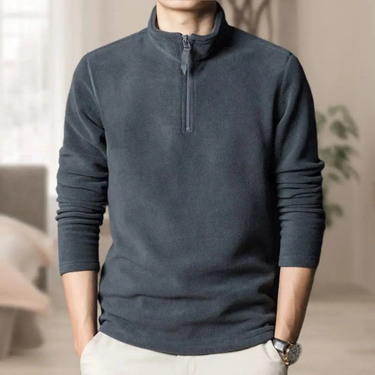 Sudadera de Invierno para Hombre con Diseño Lateral