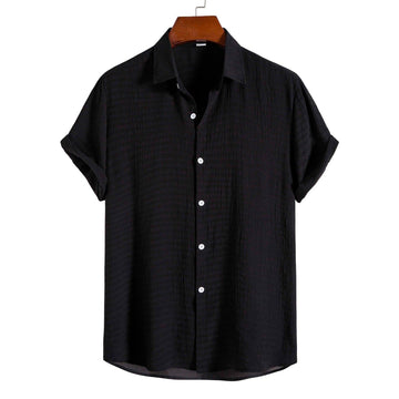 Camisa Básica de Manga Corta Polinesia