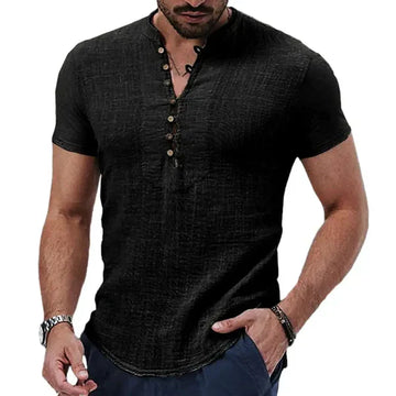 Camisa de Lino Estilo Urbano