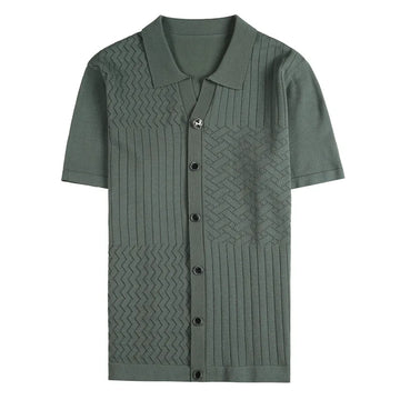 Camisa Polo Masculina Vintage Chic