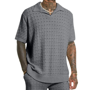 Camisa Masculina de Tricô Elegante