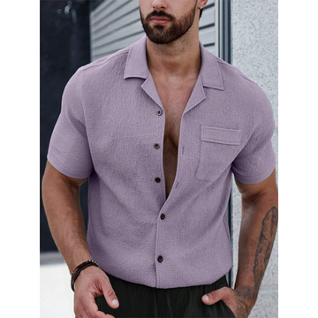 Camiseta de Manga Corta Estilo Hawaii