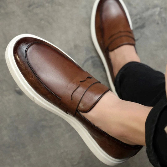 Elegance Leather Moccasin