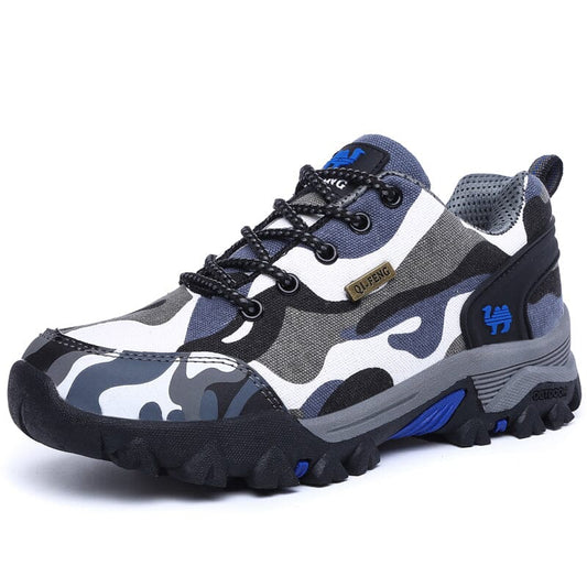 Botas Masculinas de Aventura Camufladas para el Ejército