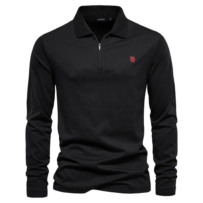 Lion Long Sleeve Polo Shirt