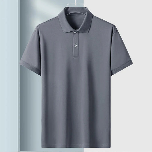 Camisa Polo Casual Masculina Estilo Inglaterra