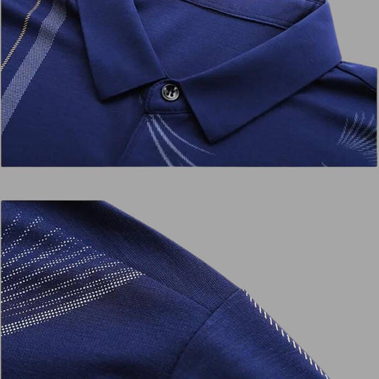 Camisa Polo para Hombre con Diseño Cruzado