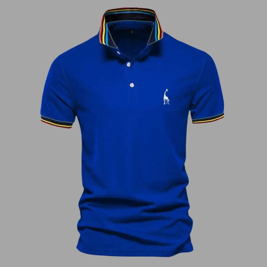 Giraffe Men's Polo Shirt
