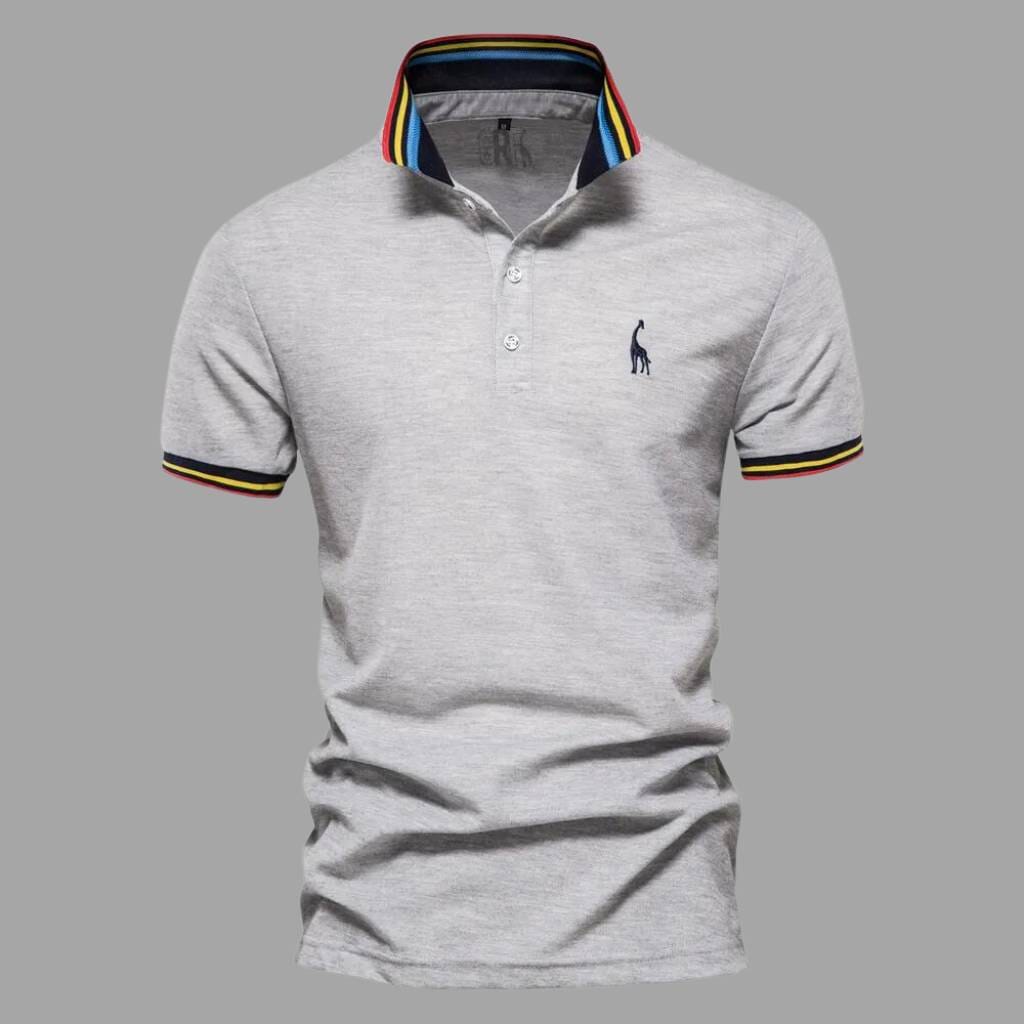 Giraffe Men's Polo Shirt