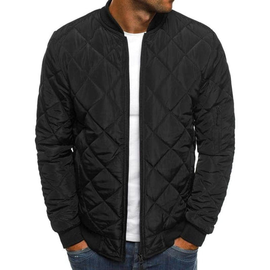 Chaqueta Masculina Forrada de Estilo Clásico