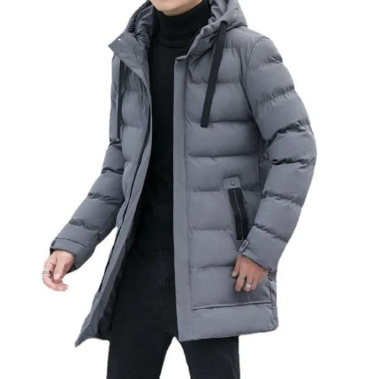 Chaqueta Puffer Masculina de Gran Tamaño