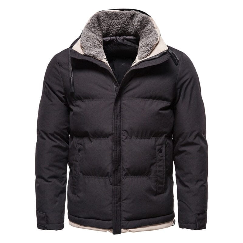 Chaqueta de Invierno para Hombre, Estilo Voluminoso