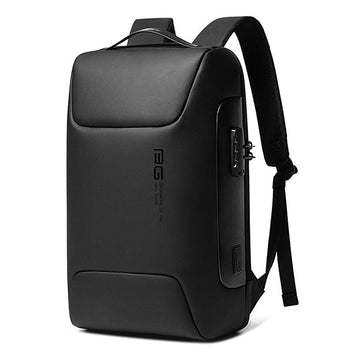 Luxxy Executive Backpack - 15" Laptop, Waterproof, USB Port, and TSA Lock