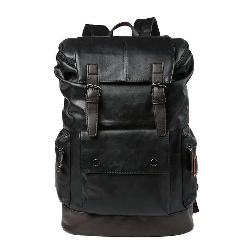 Brainly Mochila de Cuero para Hombre