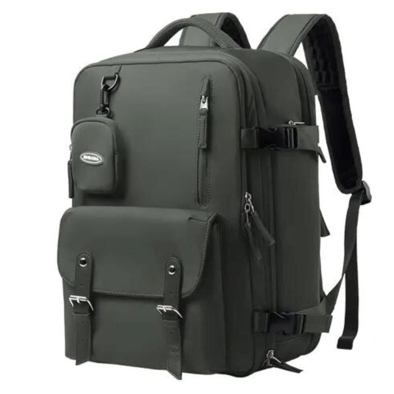 Impermeable Mochila de Viaje con Múltiples Compartimentos