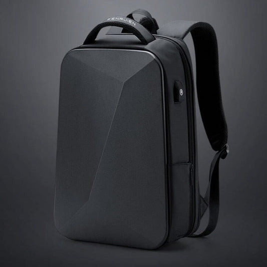 Fenruen Executive Backpack - 14" Laptop Compatible, Expandable, Waterproof with USB Port
