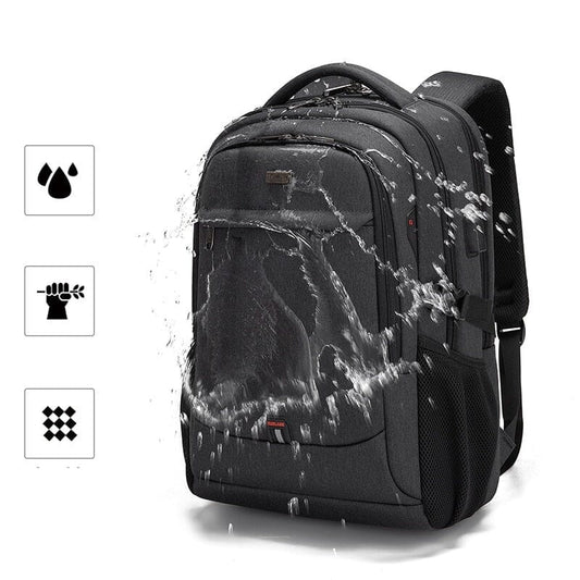 Michigan Executive Backpack - 17" Laptop, Waterproof with USB Port
