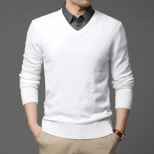 Suéter Casual de Invierno para Hombre