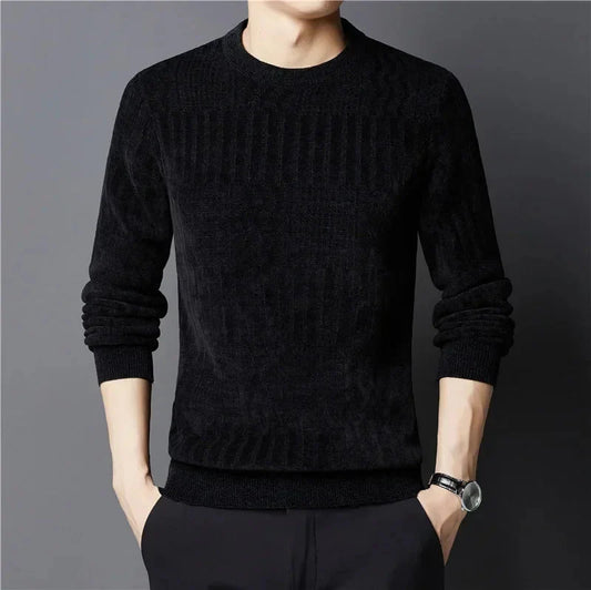 Suéter Masculino Elegante de Plush