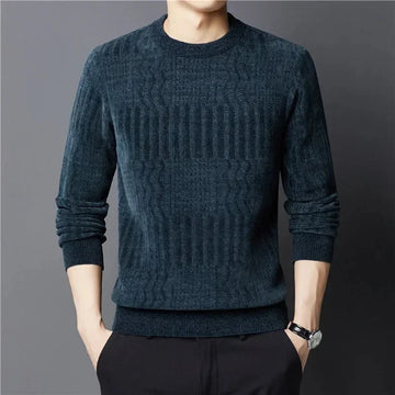 Suéter Masculino Elegante de Plush